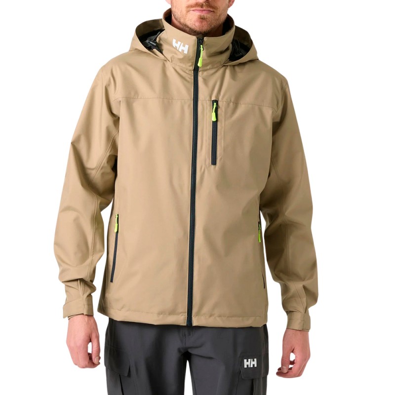 Helly Hansen Chaqueta Impermeable Crew Beige Pebble Hombre