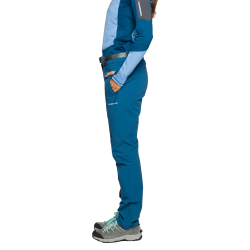 Trangoworld Pantalón Largo Causiat Azul Mujer