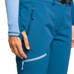 Trangoworld Pantalón Largo Causiat Azul Mujer