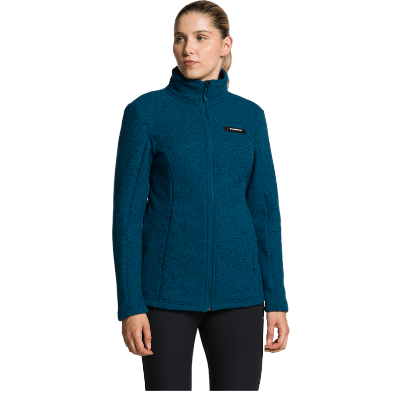 Trangoworld Chaqueta Giralia Marino Mujer