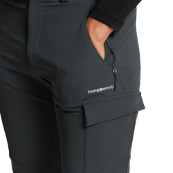 Trangoworld Pantalón Largo Zagora Antracita Hombre