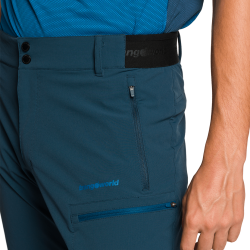 Trangoworld Pantalón Largo Palec Df Azul Hombre