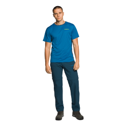Trangoworld Pantalón Largo Palec Df Azul Hombre