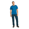 Trangoworld Pantalón Largo Palec Df Azul Hombre