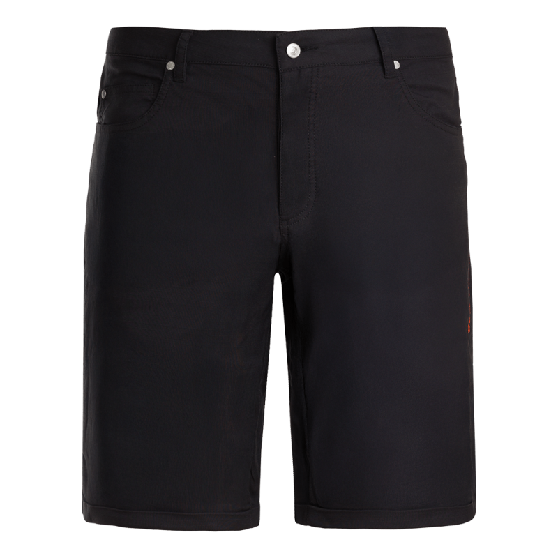 Trangoworld Pantalón Bermuda Maipo Negro Hombre
