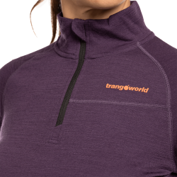 Trangoworld Pullover Interior Trx2 Wool Wm Pro Vd Morado Mujer