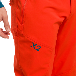 Trangoworld Pantalón Largo Trx2 Nyl Pro Naranja Intenso Hombre