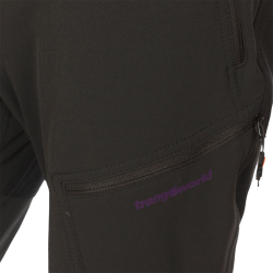 Trangoworld Pantalón Largo Trx2 Nyl Wm Pro Negro Morado Mujer