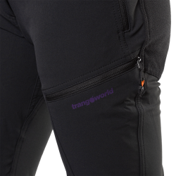 Trangoworld Pantalón Largo Trx2 Nyl Wm Pro Negro Morado Mujer
