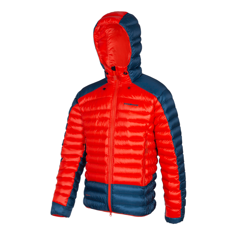Trangoworld Chaqueta Trx2 800 Pro Naranja Intenso Azul Hombre