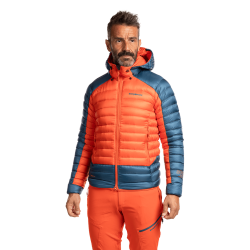Trangoworld Chaqueta Trx2 800 Pro Naranja Intenso Azul Hombre