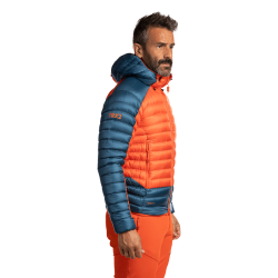 Trangoworld Chaqueta Trx2 800 Pro Naranja Intenso Azul Hombre