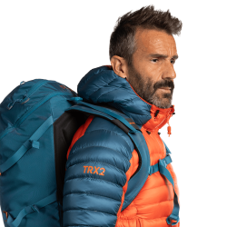 Trangoworld Chaqueta Trx2 800 Pro Naranja Intenso Azul Hombre