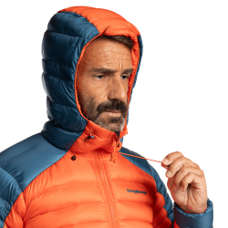 Trangoworld Chaqueta Trx2 800 Pro Naranja Intenso Azul Hombre