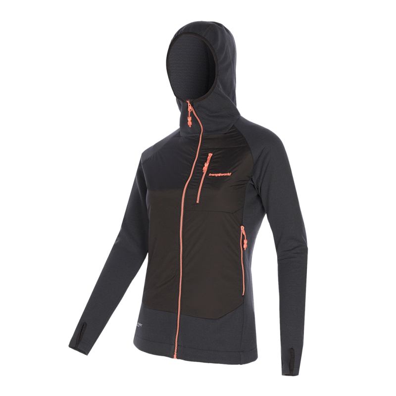 Trangoworld Chaqueta Trx2 Hybrid Lt Wm Pro Negro Mujer