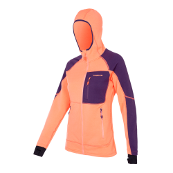 Trangoworld Chaqueta Trx2 Stretch Wm Pro Coral Morado Mujer