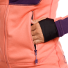 Trangoworld Chaqueta Trx2 Stretch Wm Pro Coral Morado Mujer