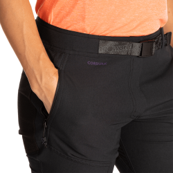 Trangoworld Pantalón Largo Trx2 Dura Wm Pro Negro Morado Mujer