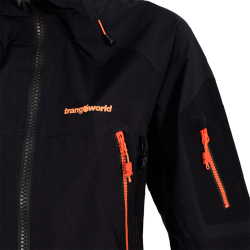 Trangoworld Chaqueta Trx2 Shell Wm Pro Negro Negro Mujer