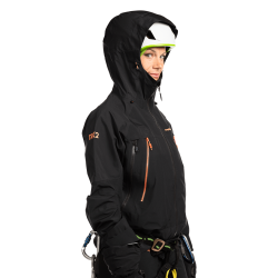 Trangoworld Chaqueta Trx2 Shell Wm Pro Negro Negro Mujer