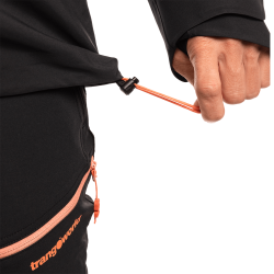 Trangoworld Chaqueta Trx2 Shell Wm Pro Negro Negro Mujer