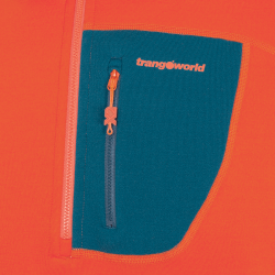 Trangoworld Pullover Trx2 Stretch Pro Naranja Intenso Azul Hombre