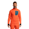 Trangoworld Pullover Trx2 Stretch Pro Naranja Intenso Azul Hombre