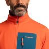Trangoworld Pullover Trx2 Stretch Pro Naranja Intenso Azul Hombre