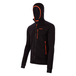 Trangoworld Chaqueta Trx2 Stretch Pro Negro Naranja Hombre