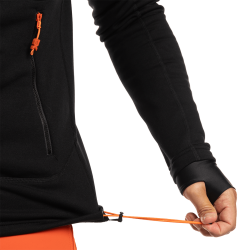 Trangoworld Chaqueta Trx2 Stretch Pro Negro Naranja Hombre