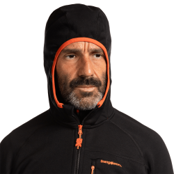 Trangoworld Chaqueta Trx2 Stretch Pro Negro Naranja Hombre