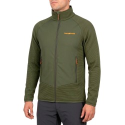 Trangoworld Chaqueta Híbrida Garona Verde Hombre