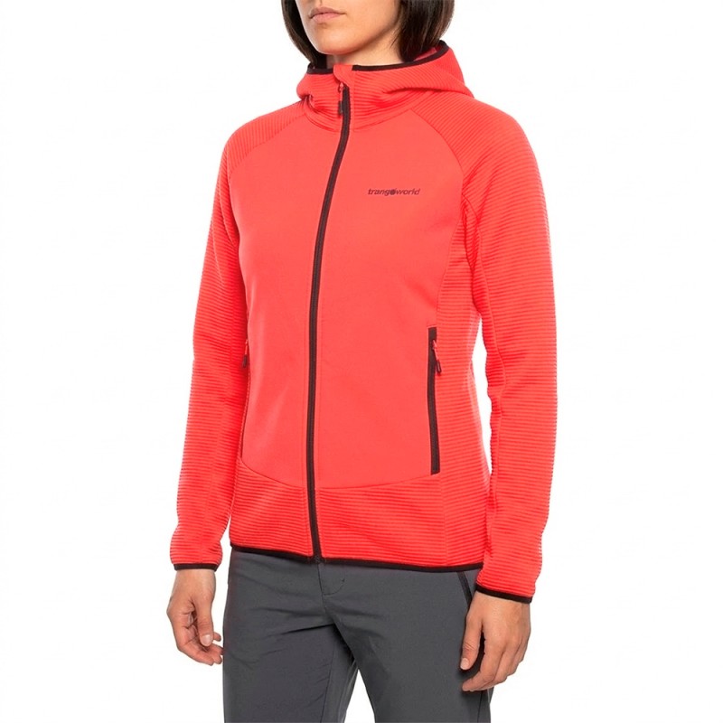 Trangoworld Chaqueta Híbrida Gensac Rosa Mujer