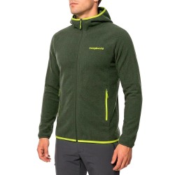 Trangoworld Chaqueta Polar Crastes Verde Hombre