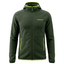 Trangoworld Chaqueta Polar Crastes Verde Hombre