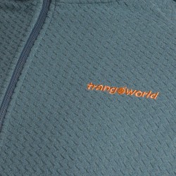 Trangoworld Chaqueta Polar Crastes Gris Hombre