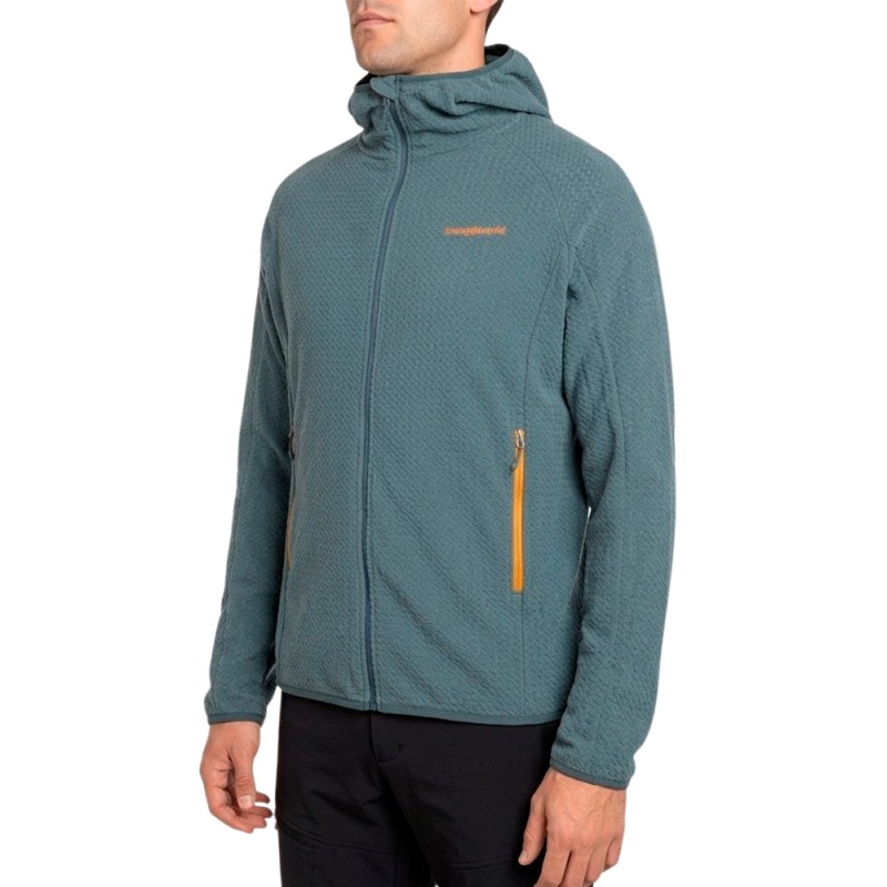 Trangoworld Chaqueta Polar Crastes Gris Hombre