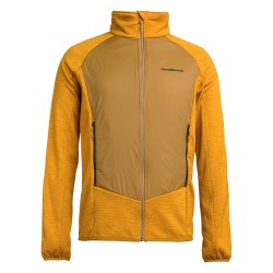 Trangoworld Chaqueta Híbrida Garona Amarillo Mostaza Hombre