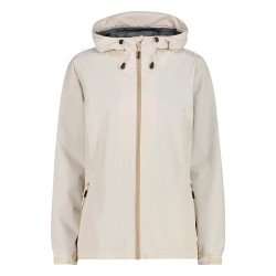 Campagnolo Chaqueta Impermeable Waterproof Jacket In Ripstop Beige Vaniglia Mujer
