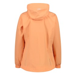 Campagnolo Chaqueta Impermeable Waterproof Jacket In Ripstop Naranja Salmón Mujer
