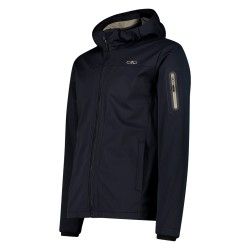 Campagnolo Softshell Ligero Detachable Hood Negro Hombre