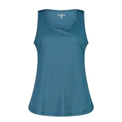 Campagnolo Camiseta Colour Technical Vest Top Azul Espacio Mujer