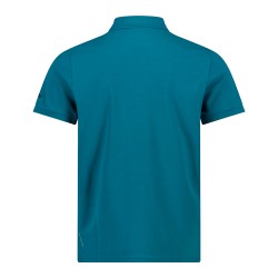 Campagnolo Polo One Colour Technical Azul Verdoso Petroleum Hombre