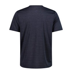 Campagnolo Camiseta Piqué Knit T-Shirt Negro Anthracite Hombre
