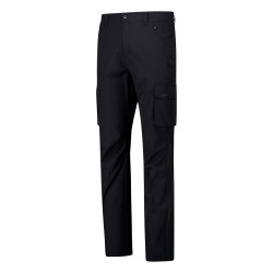 Campagnolo Pantalón Trekking Stretch Trousers Negro Anthracite Hombre
