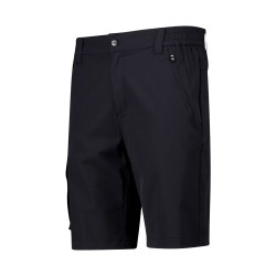 Campagnolo Pantalón Corto Trekking Stretch Bermuda Negro Anthracite Hombre