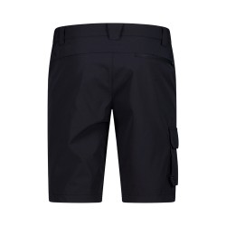 Campagnolo Pantalón Corto Trekking Stretch Bermuda Negro Anthracite Hombre