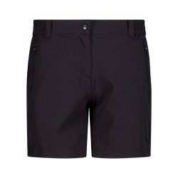 Campagnolo Pantalón Corto Trekking Stretch Shorts Negro Anthracite Mujer