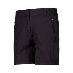 Campagnolo Pantalón Corto Trekking Stretch Shorts Negro Anthracite Mujer