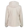 Campagnolo Softshell Ligero Jacket Zip Hood Beige Mujer